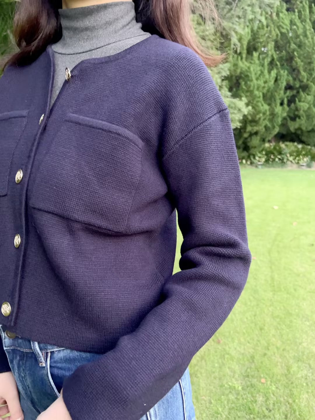 Jules Cardigan - Navy