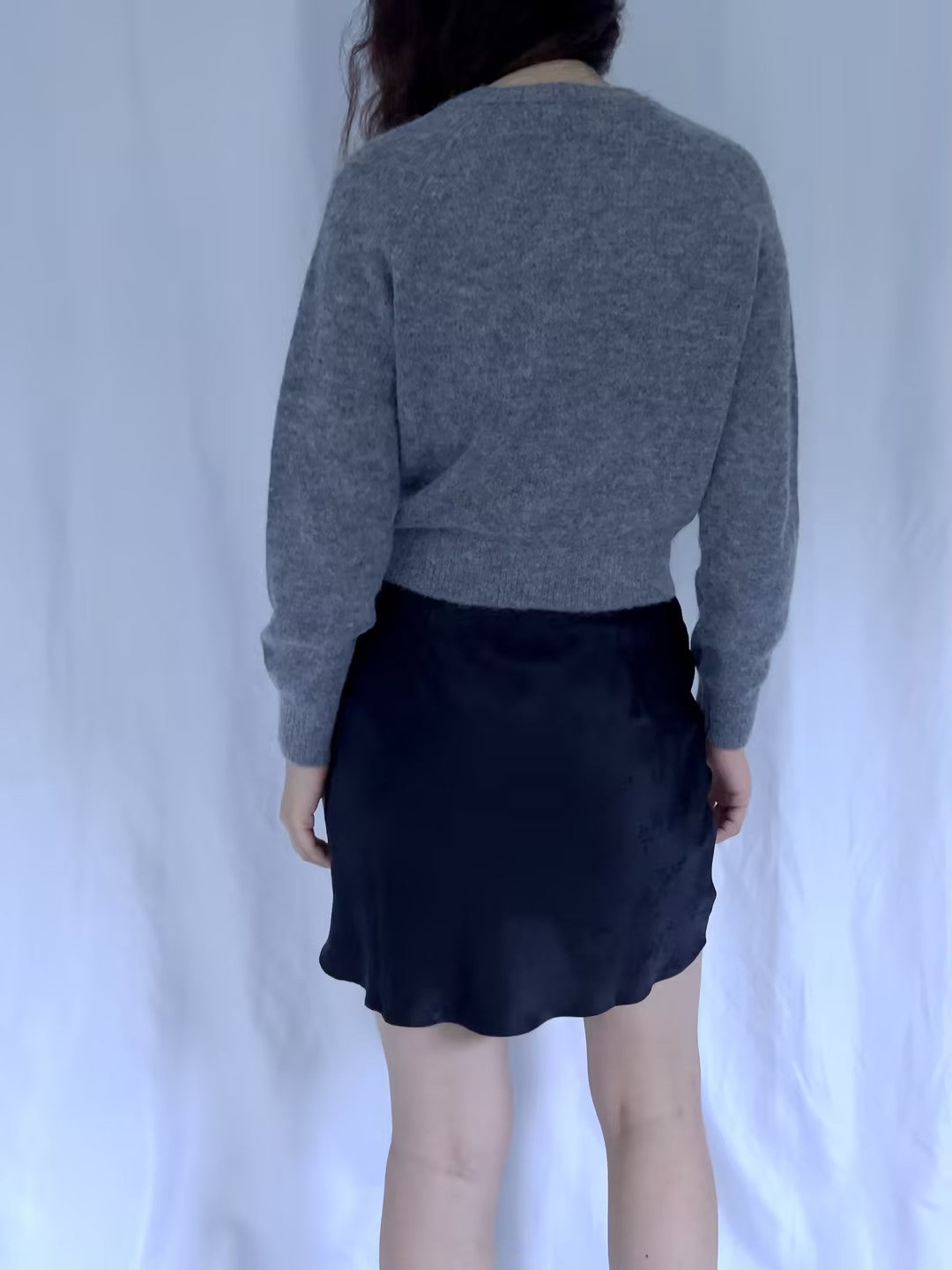 Petra Cardigan - Dark Heather Grey