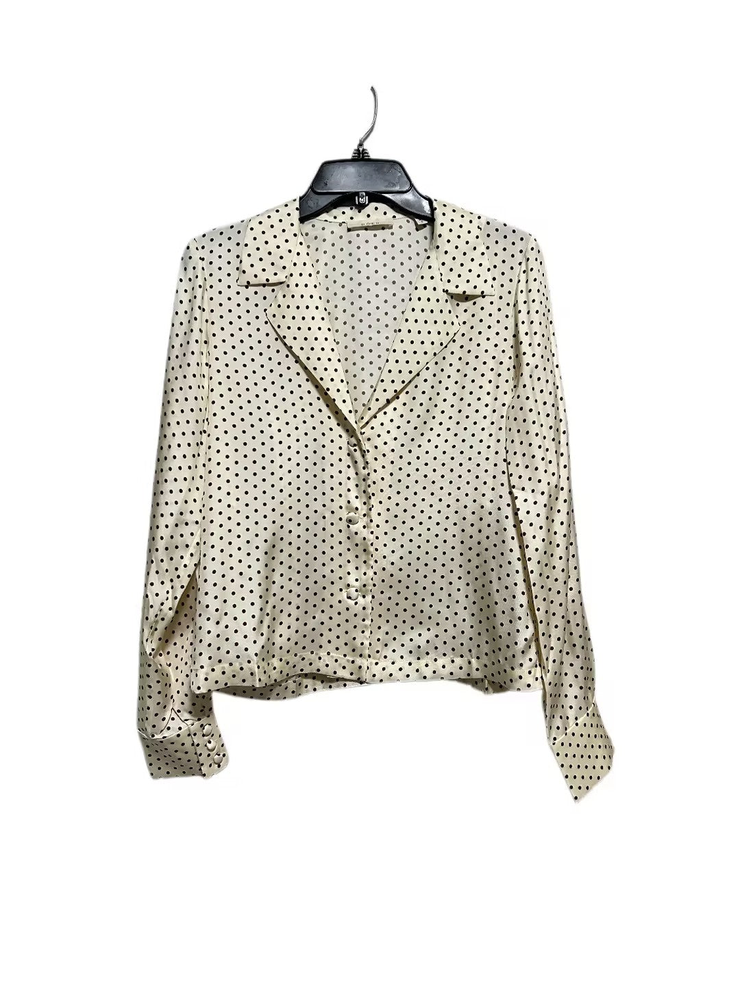 Elene Top - Creme Portia Dot