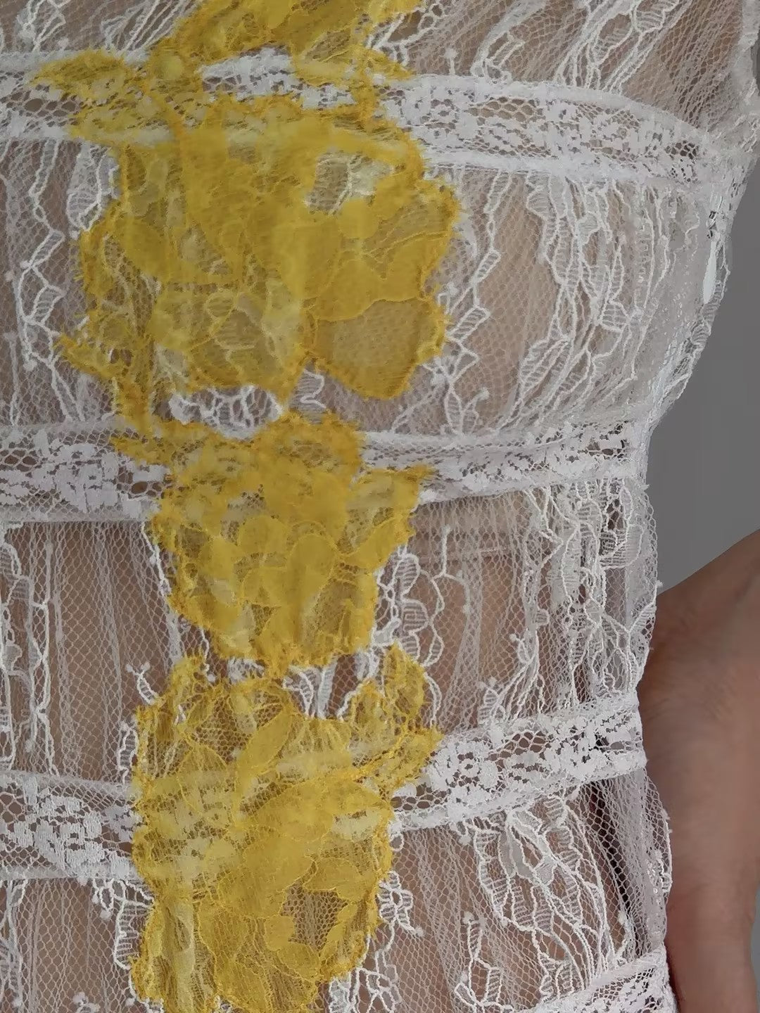 Adelaide Lace Dress - Salt