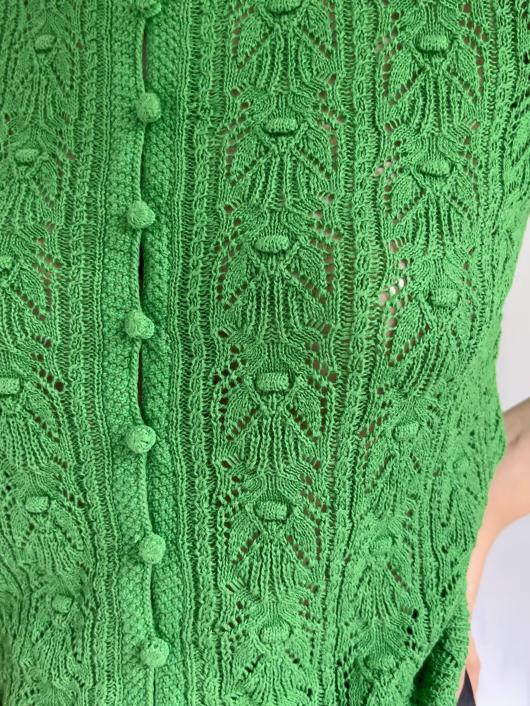 Milane Crochet Top - Green