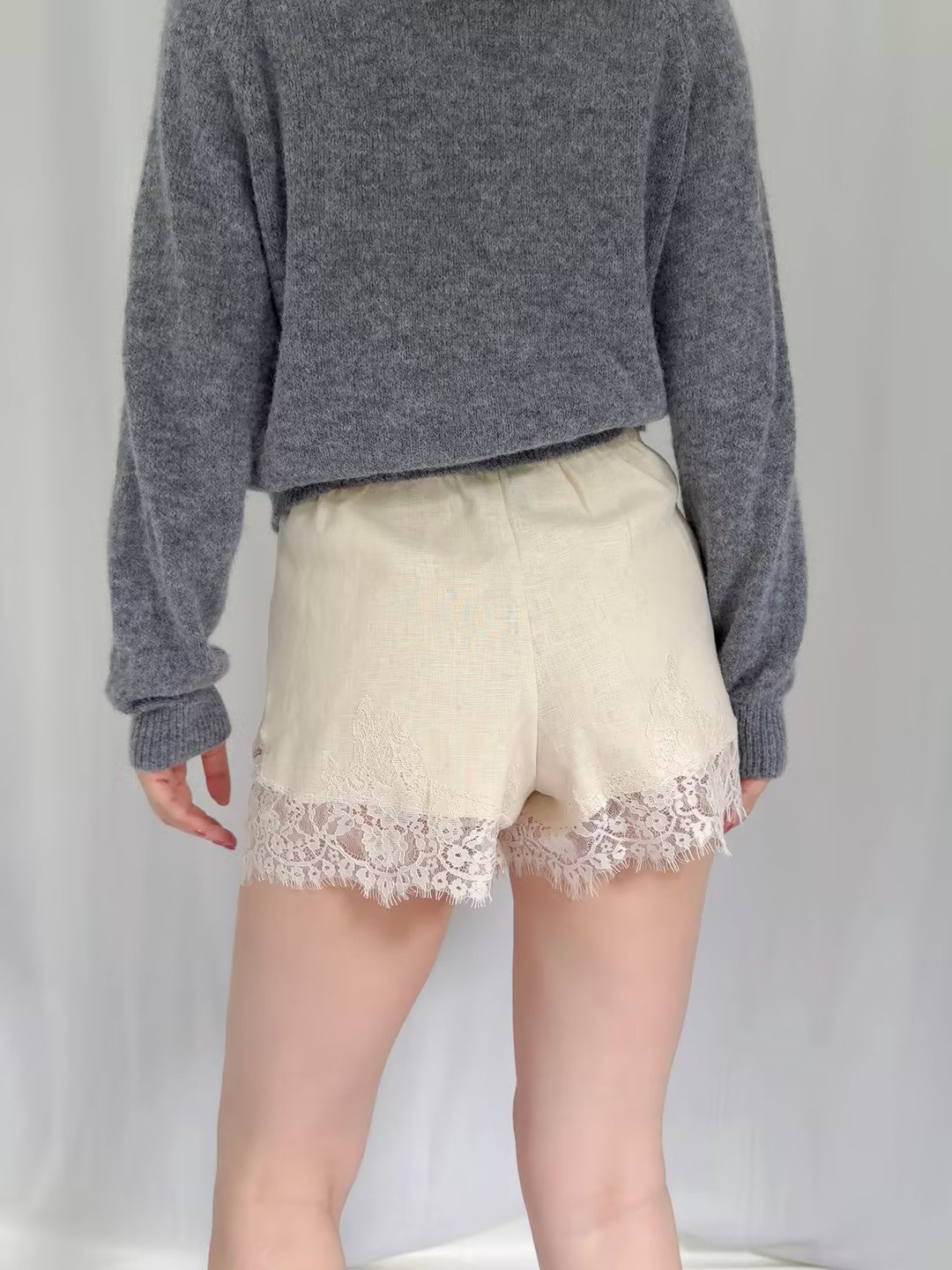 Fern Linen Short - Sugar