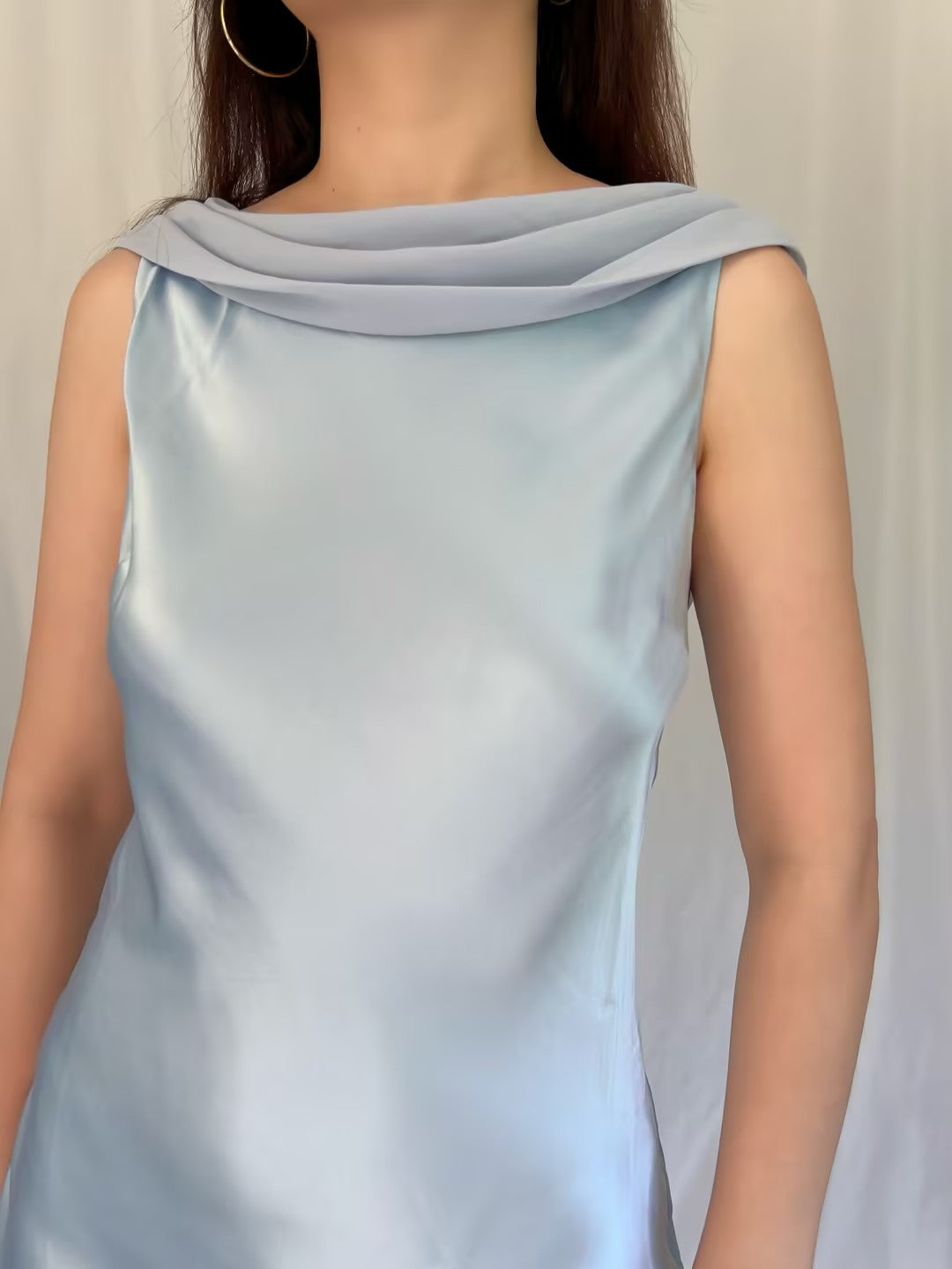 Jonelle Silk Dress - Horizon