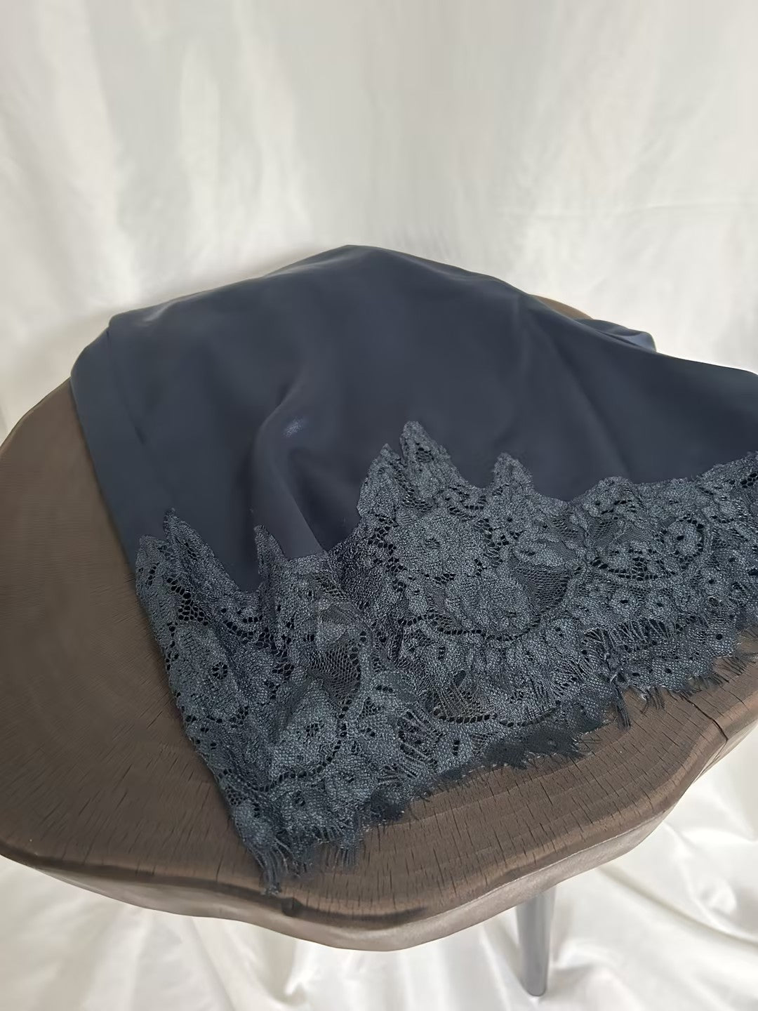 Fern Satin Short - Midnight Navy