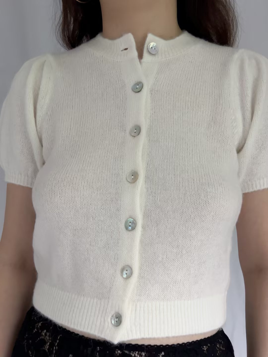 Anisa Cardigan - Ivory