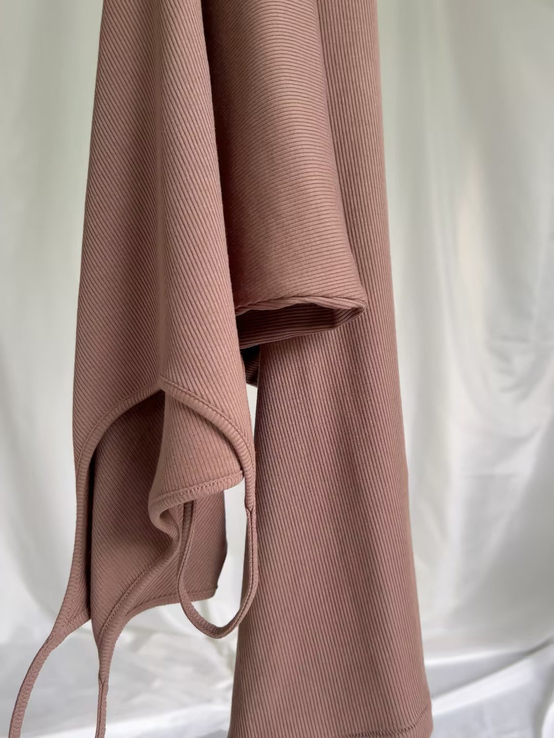 Soft Lounge Ribbed Maxi Slip Dress - Cocoa