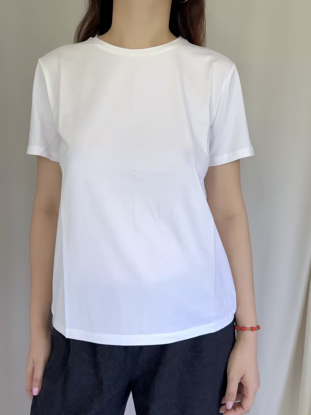 Chiara T-Shirt in Organic Cotton - White