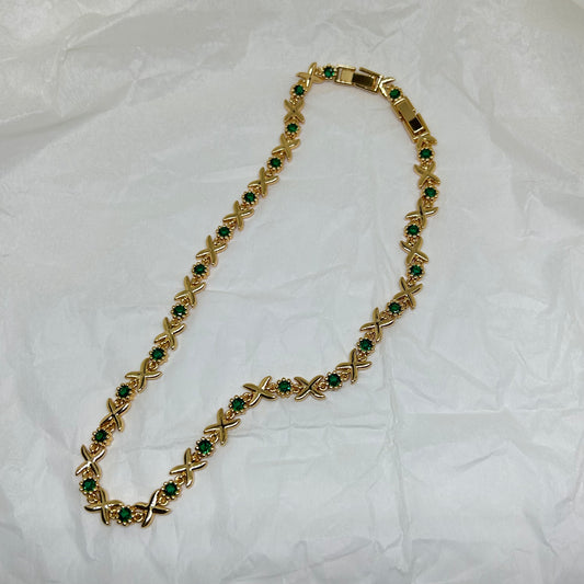 Emerald Necklace Chain