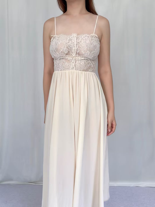 Corinne Dress - Mother of Pearl in XS/M