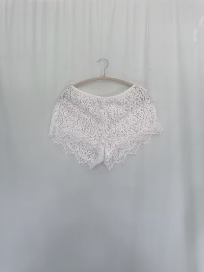 Loren Sample Lace Short - Salt