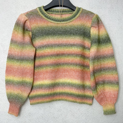 Pull à rayures multicolores Vil