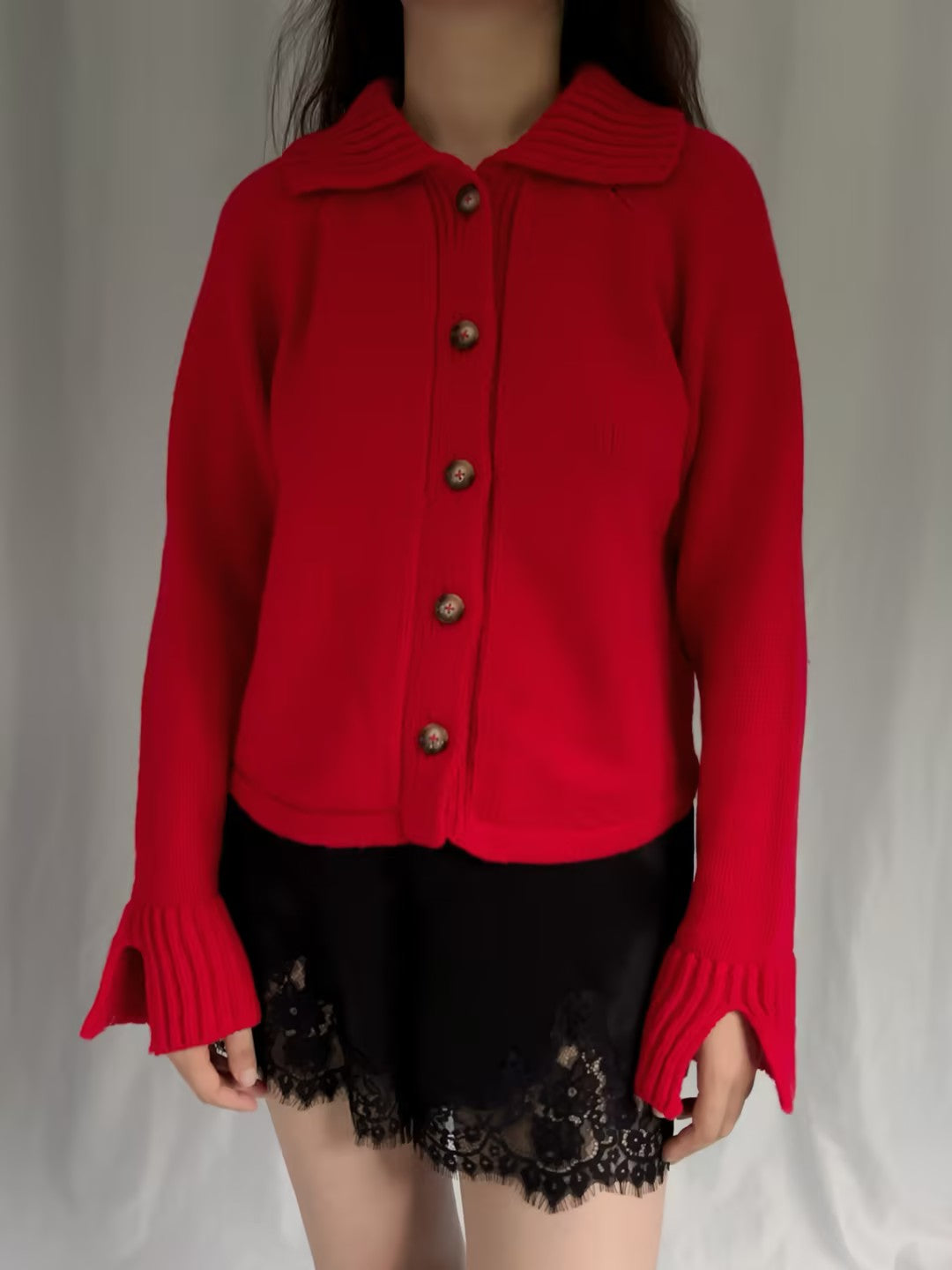 CL Bireno Cardigan - Red in S