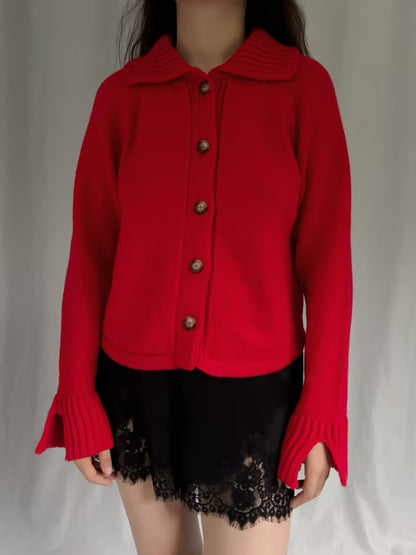 CL Bireno Cardigan - Red in S