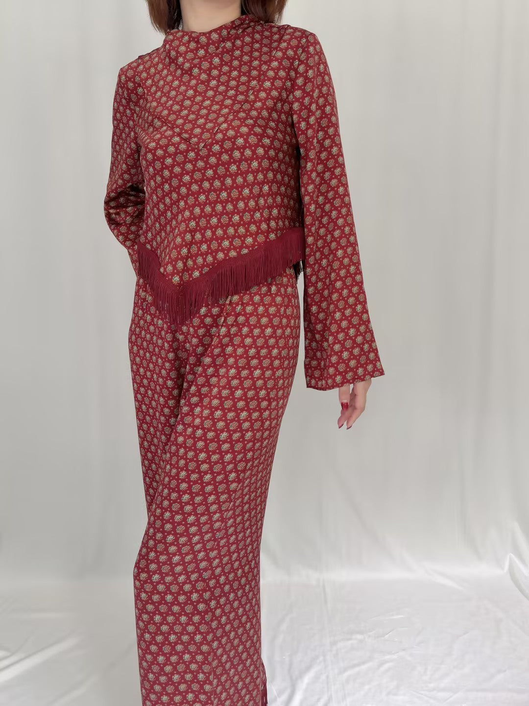 Robe mi-longue en dentelle Sohana en jaune jonquille