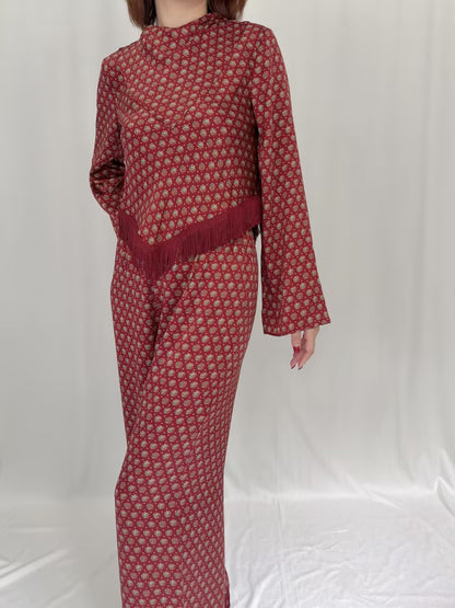 Robe mi-longue en dentelle Sohana en jaune jonquille