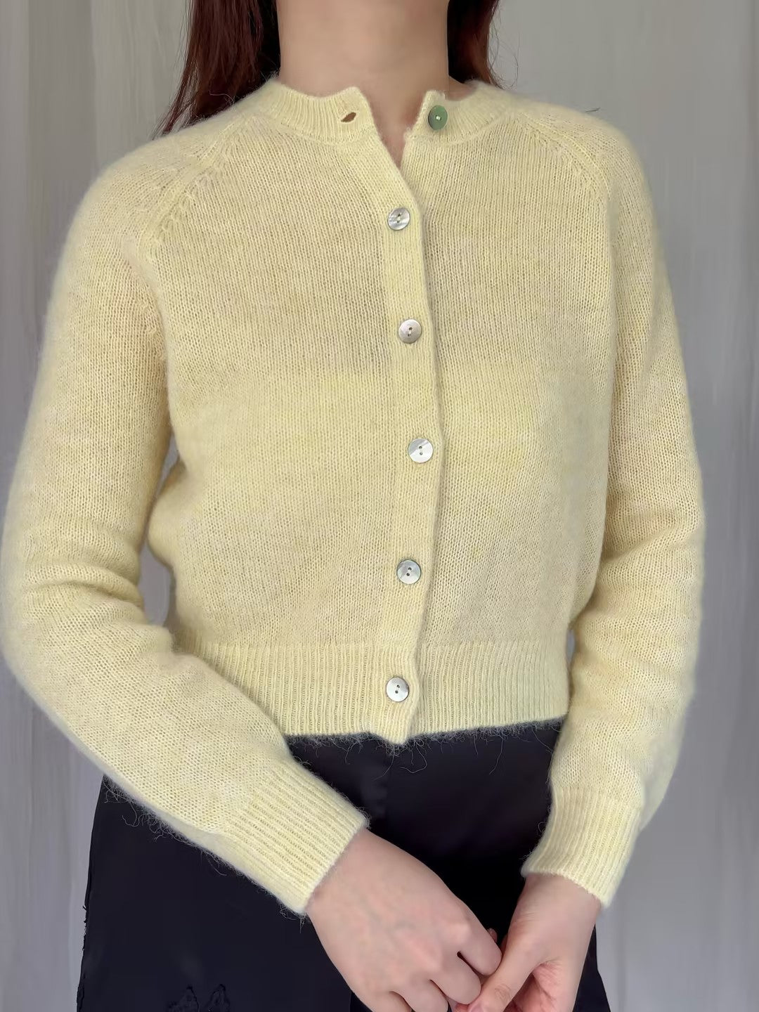 Petra Cardigan - Dandelion Yellow
