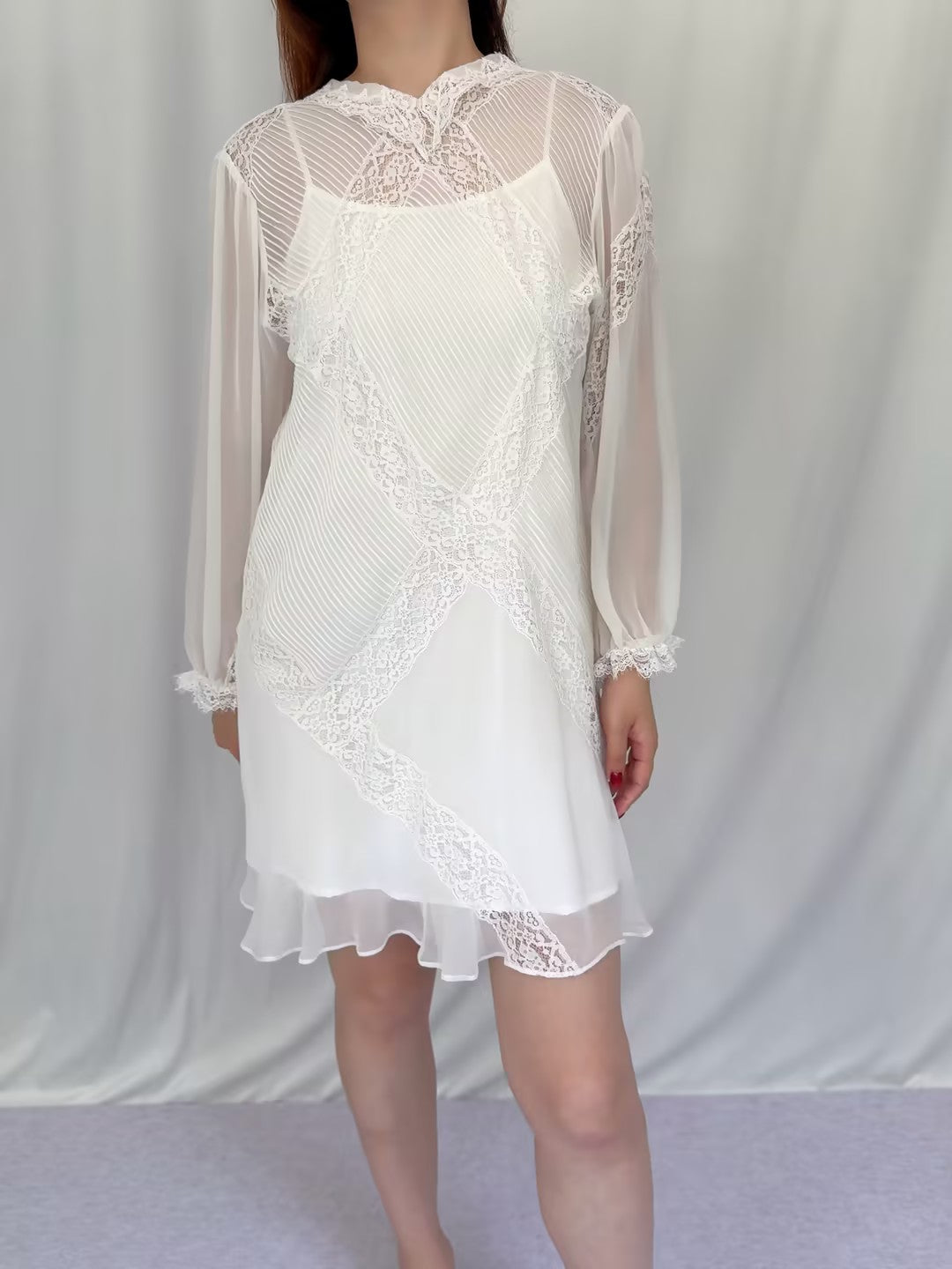 Louisette Dress - Ivory in S