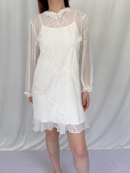 Louisette Dress - Ivory in S