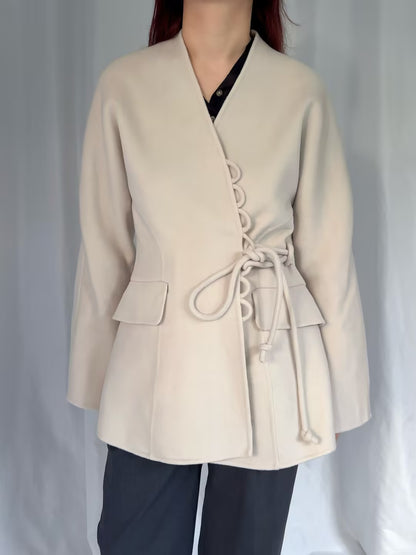 BMB Lalou Wool Blazer - Cream