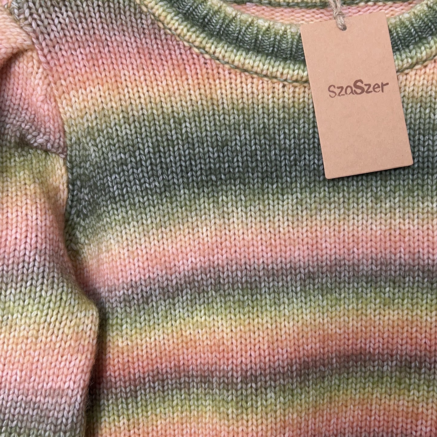 Pull à rayures multicolores Vil