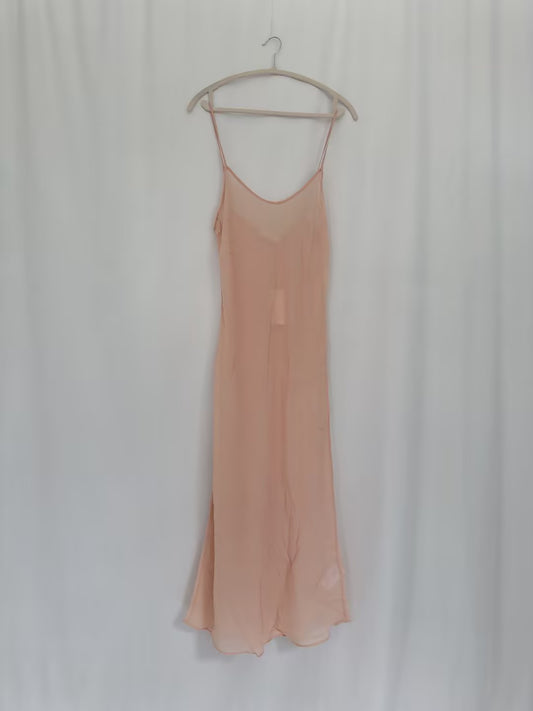 Long Scoop Neck Slip - Conch in M