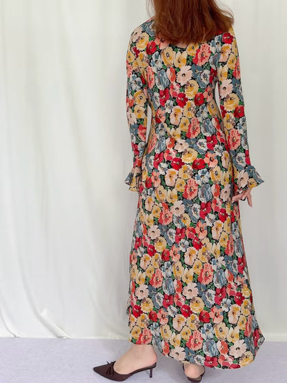 Musetta Dress - Poppy Meadow