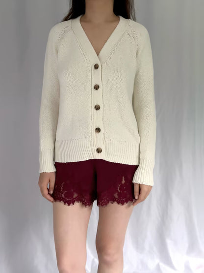 CL Dorado Cardigan - White in S