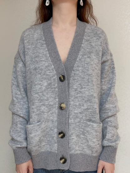 Cardigan Rives en Mohair 