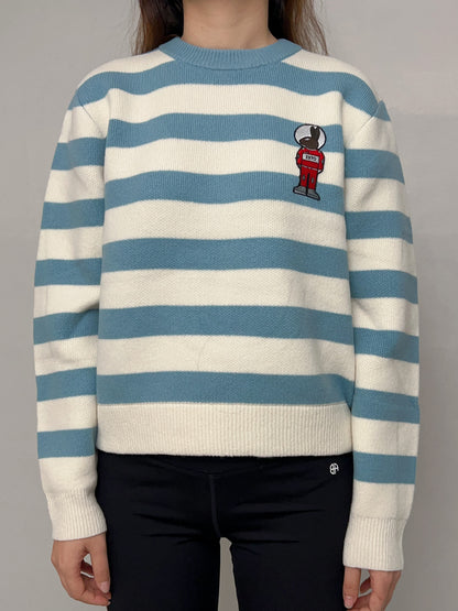 Bunny Strip Sweater Jumper [size M sample sale]