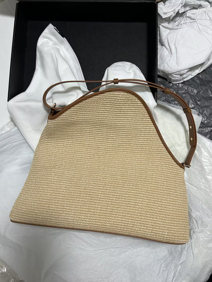 AUP Lover Raffia Tote Bag