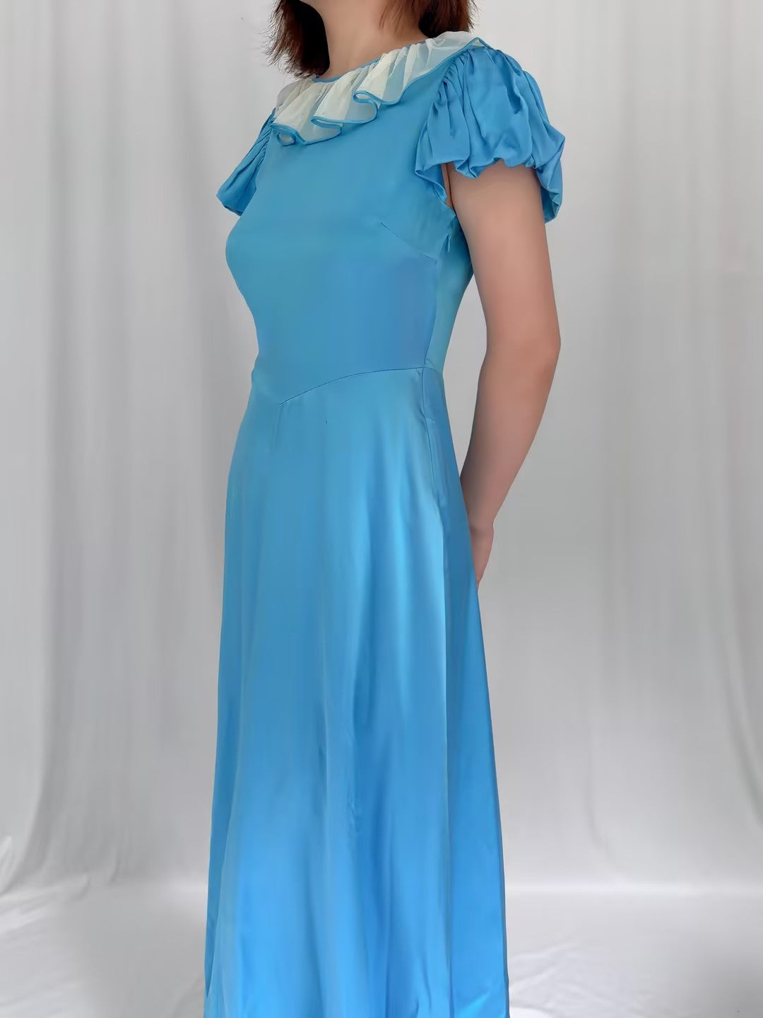 Paulina Dress - Blue Topaz