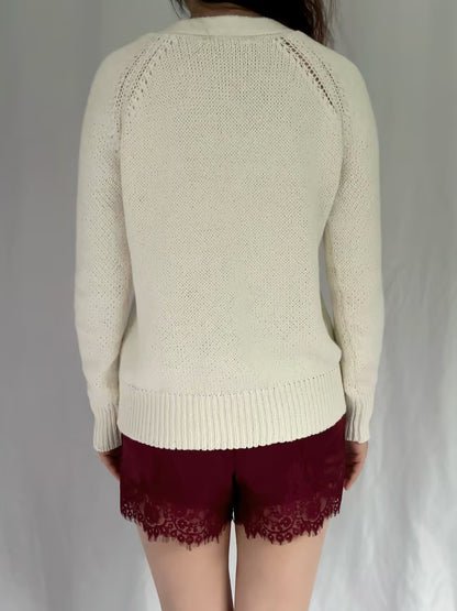 CL Dorado Cardigan - White in S