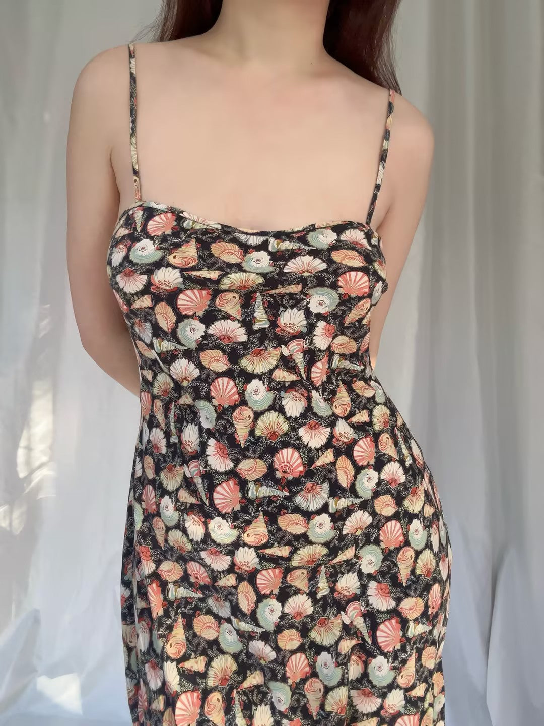 Sasha Silk Dress - Tresors de la Mer in S