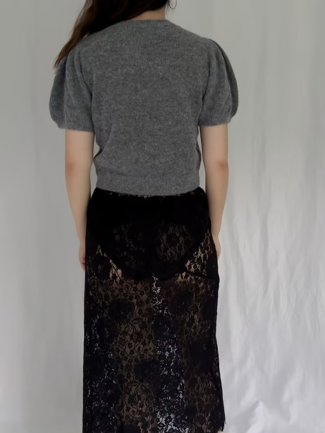 Anisa Cardigan - Dark Heather Grey