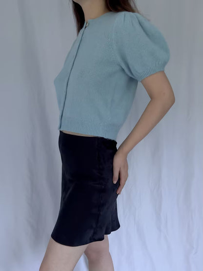 Anisa Cardigan - Glass Slipper Blue