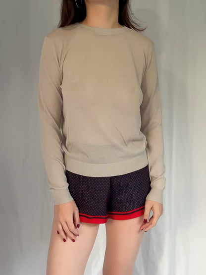 CL Lacerta Pullover Sweater - Stone in S
