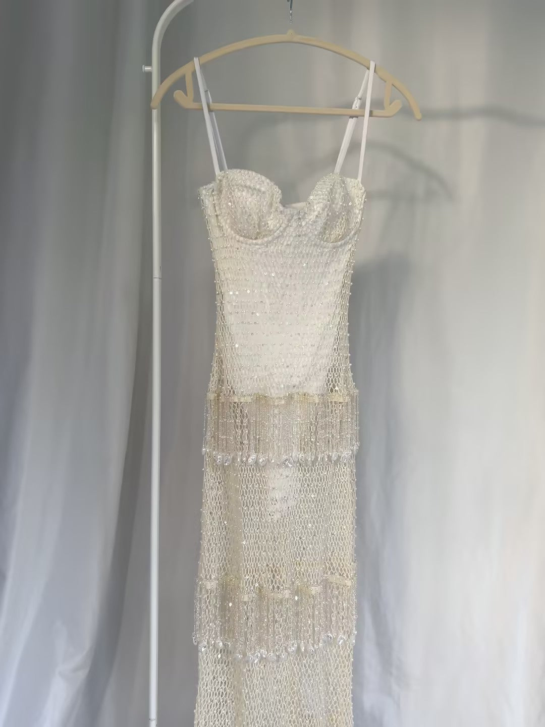 Crochet Bloom Beach Dress in US4