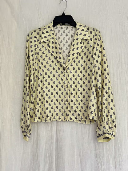 Elene Top - Sunlight Taormina Paisley