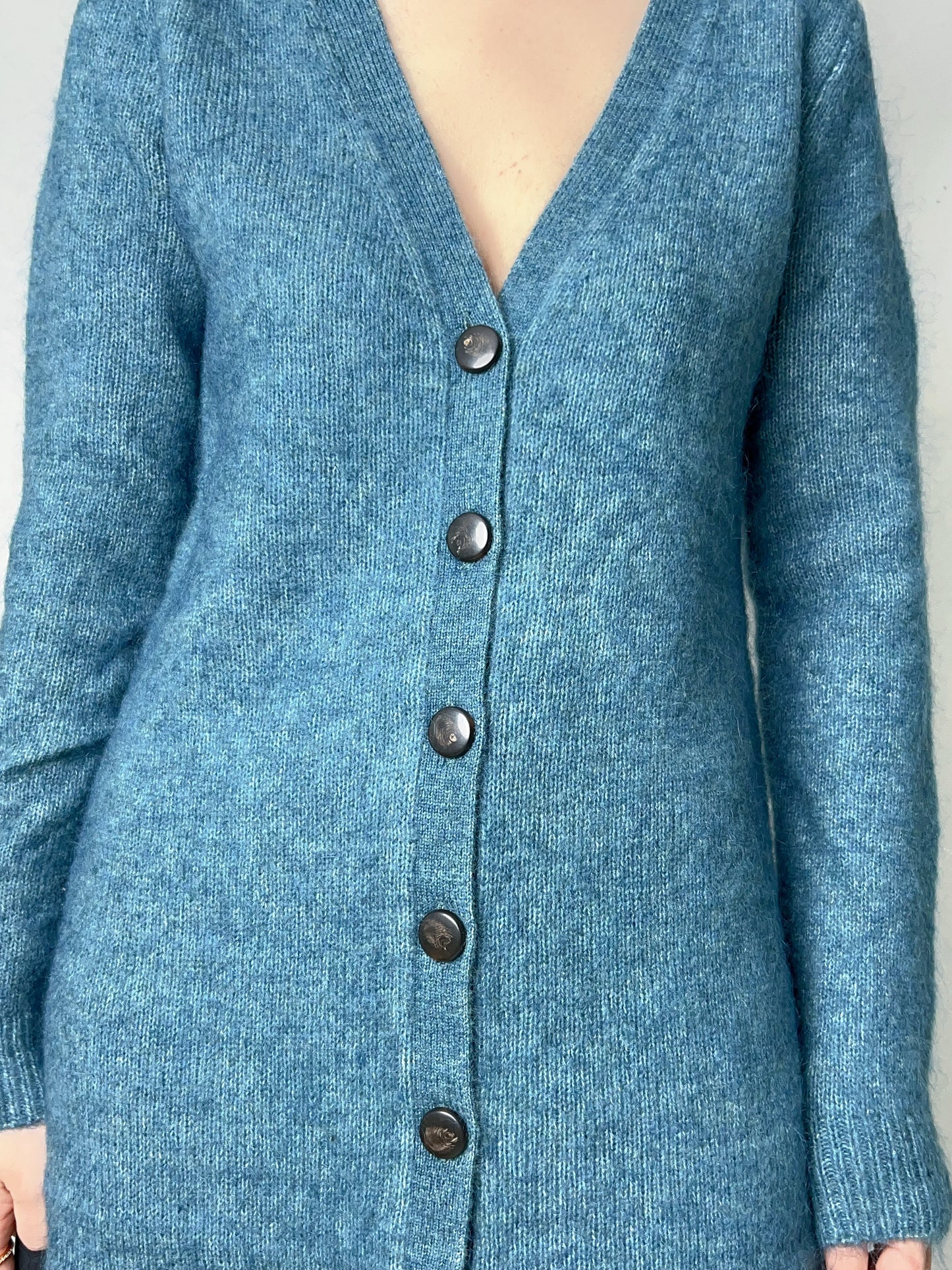 Junie Sage Mohair Dress [size M sample sale]