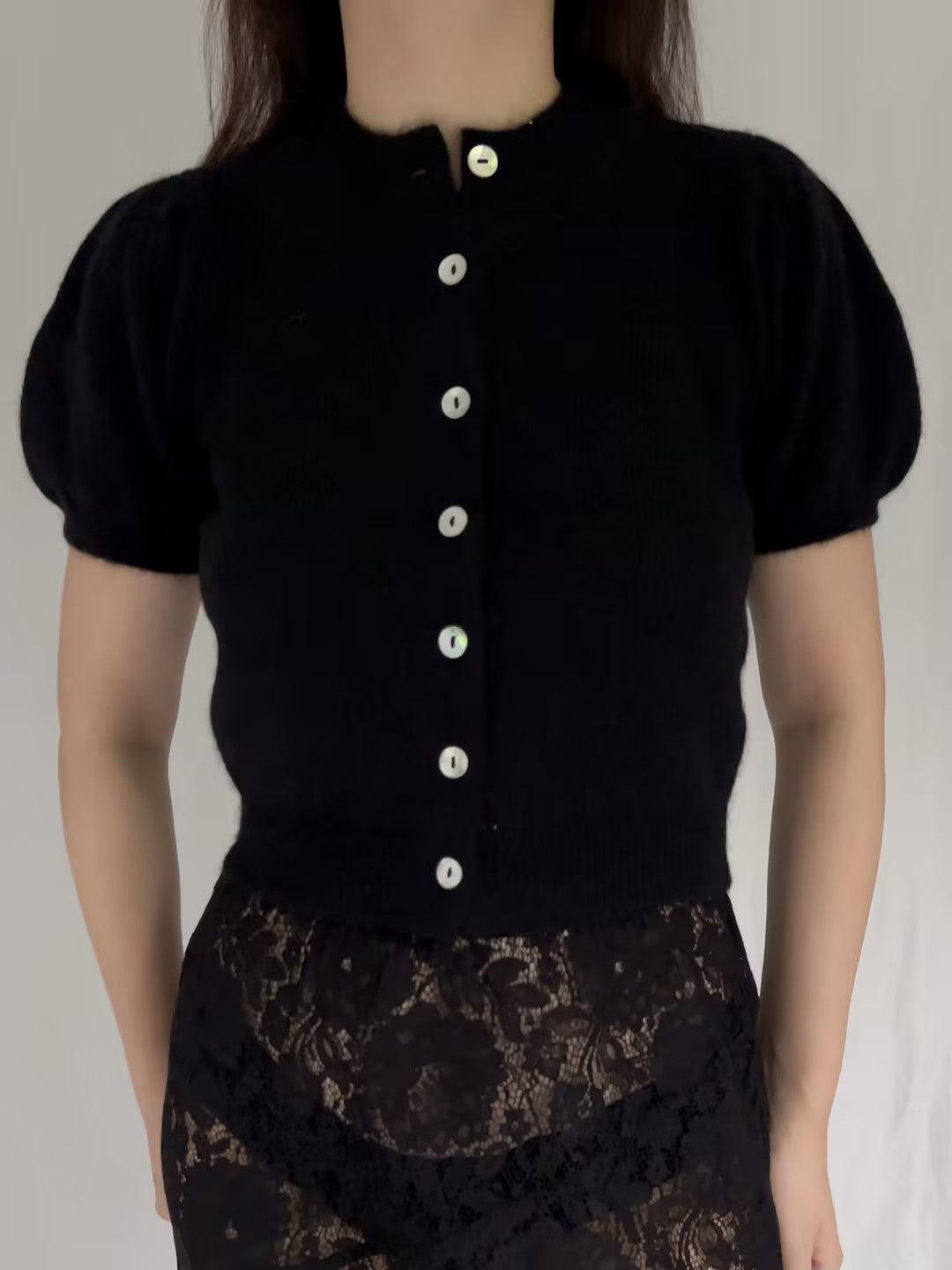 Anisa Cardigan - Black