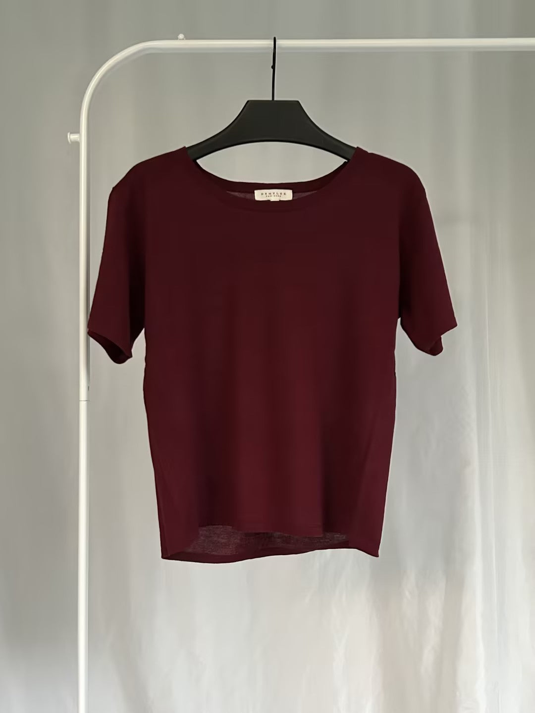 DL Pima Cotton Top - Aubergine in S