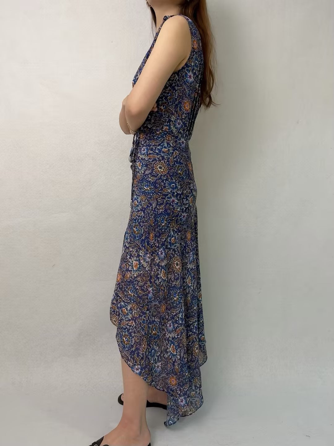 Veronica Dovima Floral Maxi Dress [sizer 4 sample sale]