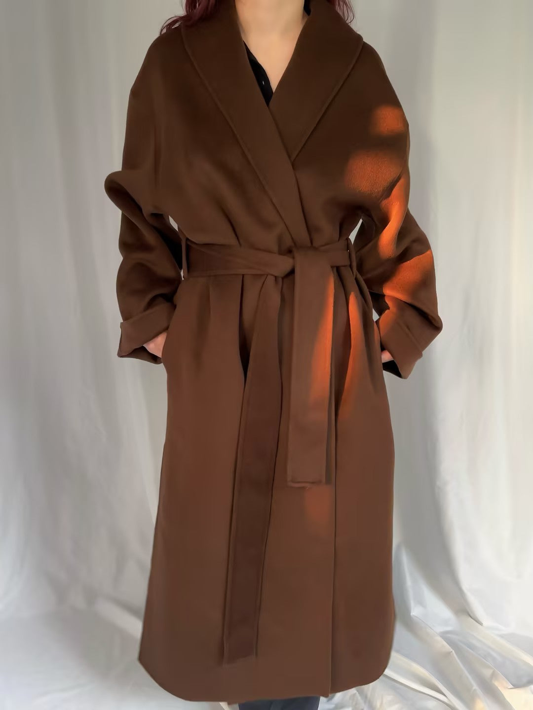 BMB Trullem Wool Coat - Carafe