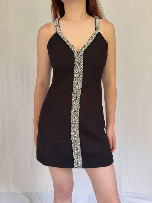 Robe mi-longue en dentelle Sohana en jaune jonquille