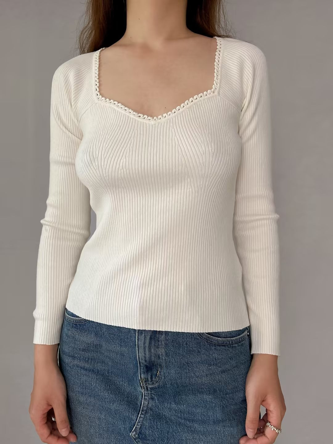 Maha Jumper White