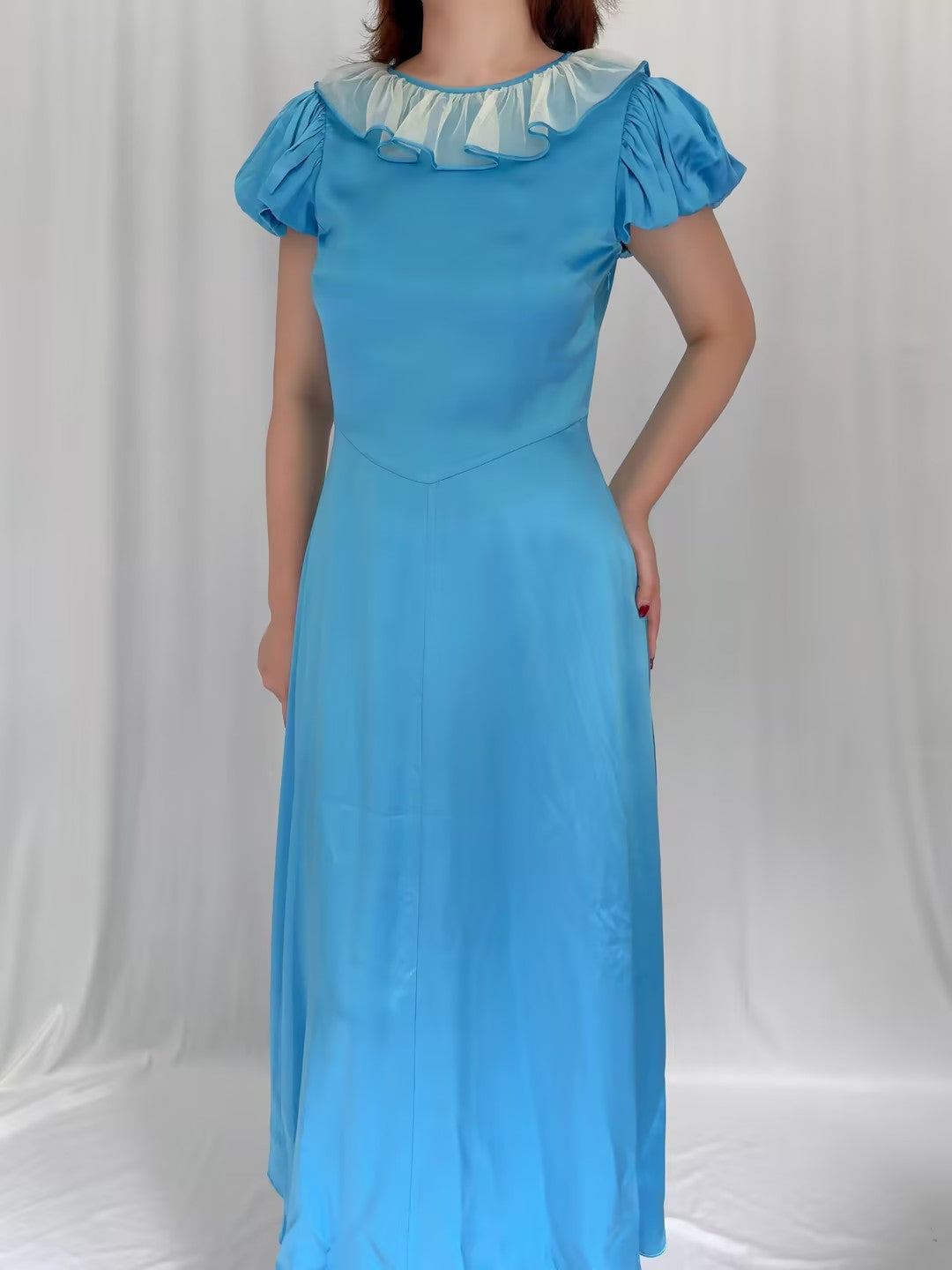 Paulina Dress - Blue Topaz