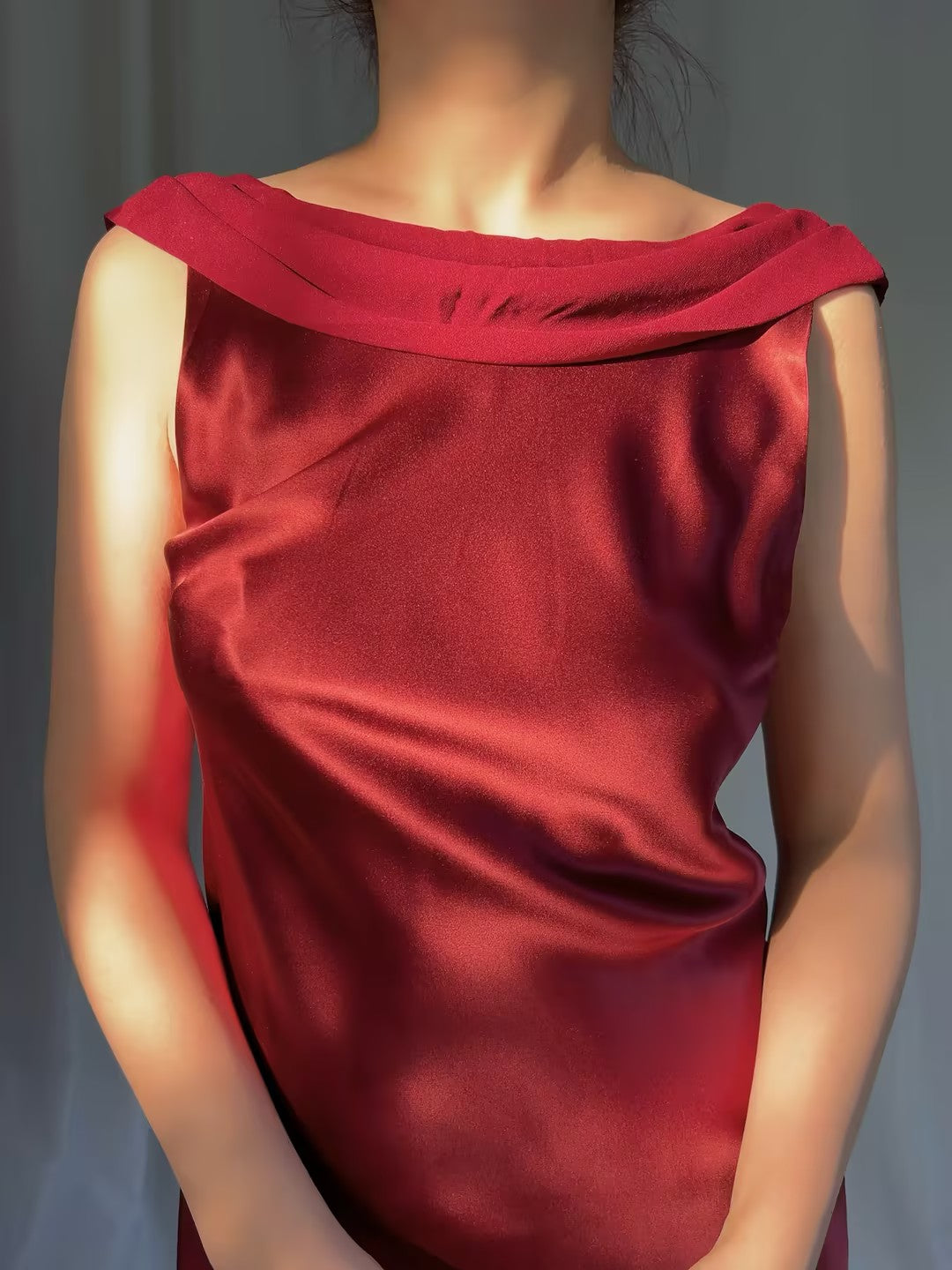 Jonelle Silk Dress - Romance