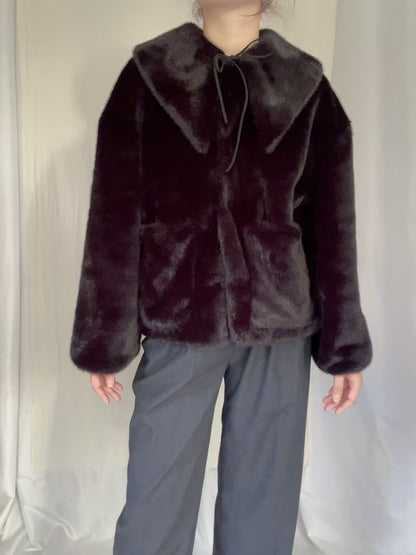 BMB Jacquie Faux Fur Jacket