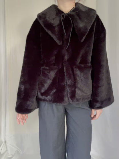 BMB Jacquie Faux Fur Jacket