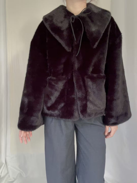 BMB Jacquie Faux Fur Jacket